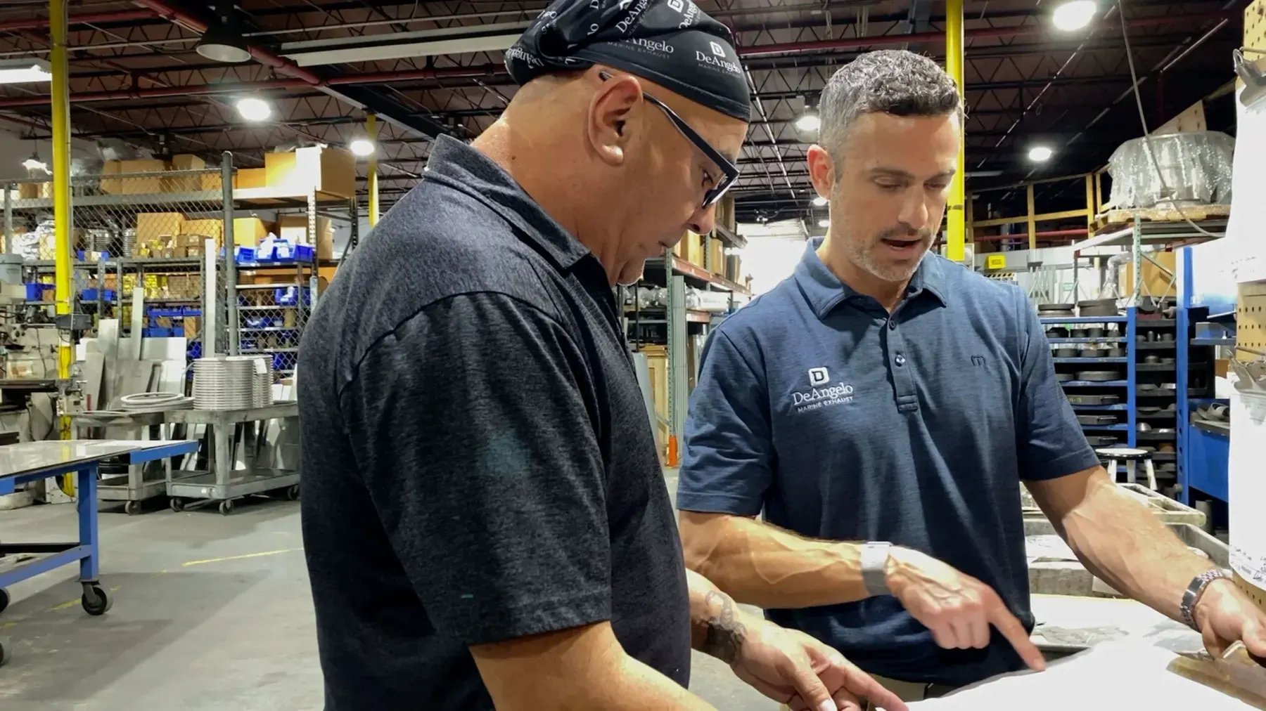 DeAngelo Marine case study — from the shop floor