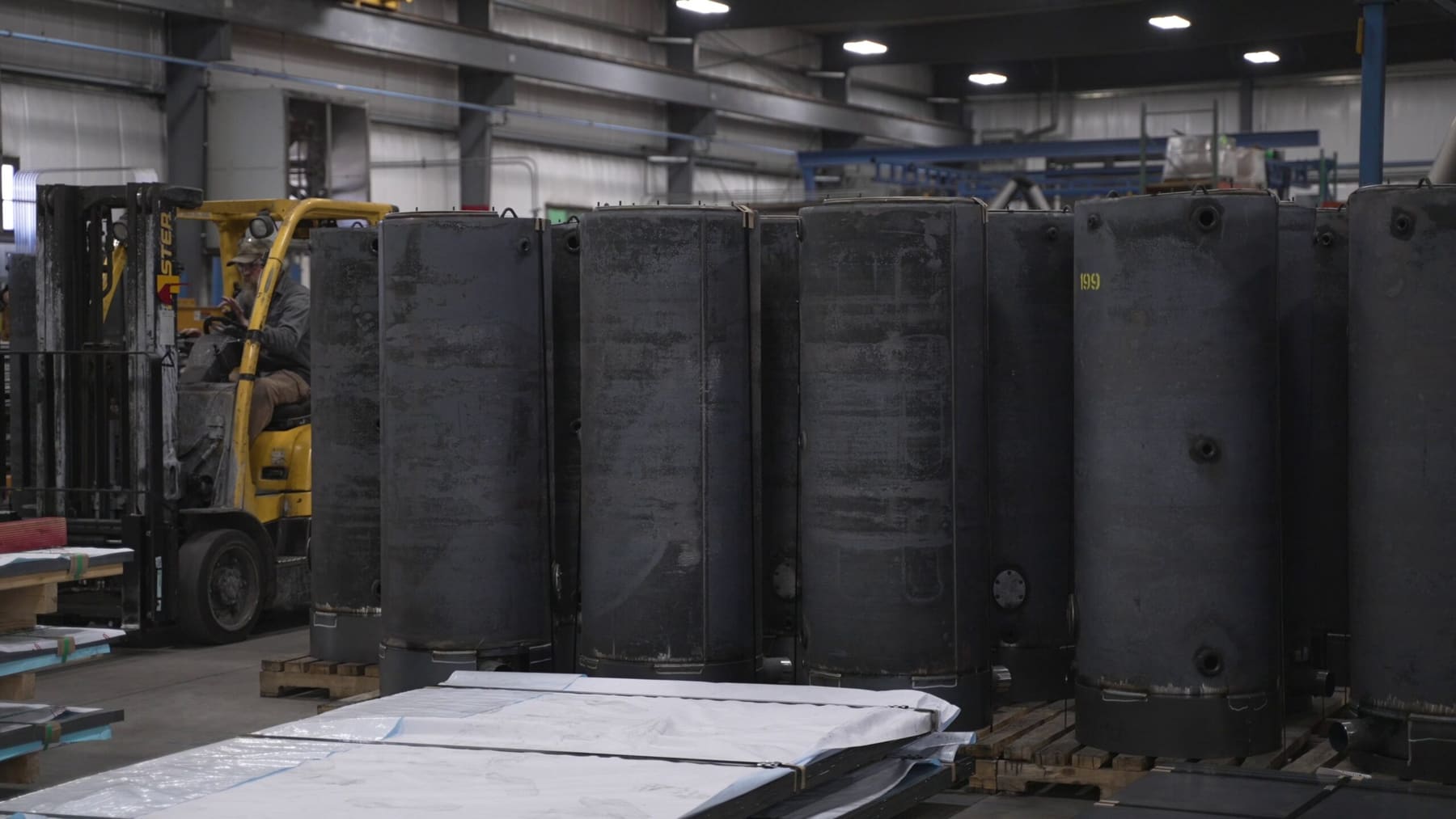 Tank Technology — on the floor